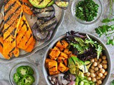 Grilled Sweet Potato Salad