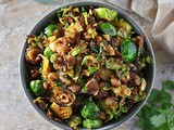 Hearty Brussels Sprouts ‘n Crumbles – a Vegetarian Holiday Side