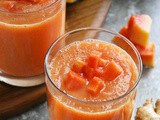 Nourishing Papaya Ginger Smoothie Recipe