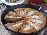 Pear Date Skillet Cake