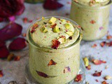 Pistachio Rose Blended Chia Seed Pudding