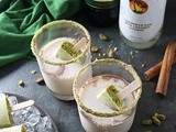 Pistachio White Chocolate Rum Popsicles with Tiger’s Milk