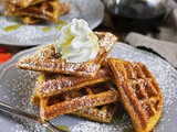 Pumpkin Pie Waffles