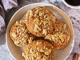 Pumpkin Spice Streusel Muffin Tops