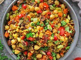 Quinoa Salad with Chickpeas