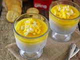 Salty & Sweet Banana “Ice Cream” & Mango Parfaits