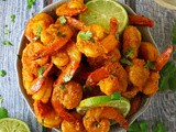 Spiced Lime Shrimp And Turmeric Cauliflower Rice