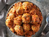 Spicy Baked Chicken Meatballs