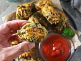 Spinach Fritters aka “Spinach Pakoras”