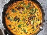 Spinach Mushroom Bake