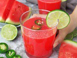 Sweet Spicy Watermelon Paloma Mocktail