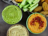 Tahini-Free, Hummus Dips