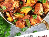 Vegan Chipotle Tofu Zucchini Recipe (with brined tofu)