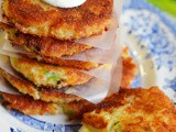 Crispy Cheesy Leftover Mashed Potato Pancakes