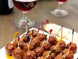 Easy Party bbq Meatballs