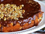 Honey Walnut Cake with Dulche de Leche