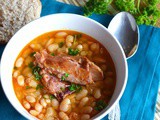 Smoked Turkey White Bean Soup