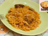 How to make Chicken Liver Sautéed with Sauerkraut