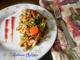 Chapati Noodles - Lunchbox Recipes