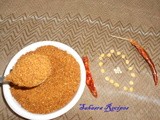 Nalla Karam Podi - Perfect for Idli or Dosa