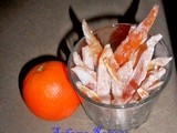 Orange Peel Candies