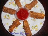 Paneer Sesame Fingers with a Twist