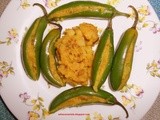 Potato Stuffing Mirchi Bajji