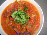 Tomato methi leaves gravy / Tomato menthi aakula koora