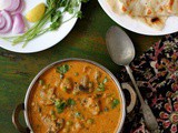 Matar mushroom recipe