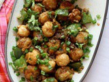 Mushroom manchurian recipe