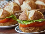 Bread Machine Pretzel Buns