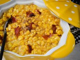 Creamed Corn with Maple Bacon