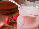 Creamy Strawberry Yogurt Salad Dressing
