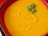 Curried Butternut Squash Soup with Coconut Milk