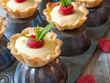 Easy Mini Lemon Tarts with a Shortbread Crust