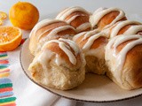 Easy Orange Rolls with Cream Cheese Icing (a Bread Machine Recipe)