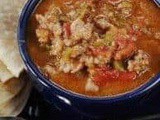 Green Chili Stew with Pork and Tomatoes