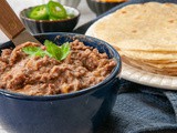 Ground Beef and Refried Beans for Quick Burritos on the Run