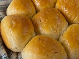 Herb and Garlic Dinner Rolls | a Bread Machine Recipe