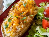 Southwestern Chicken-Stuffed Spuds