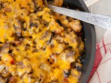 Southwestern Eggplant Dressing