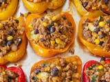 Southwestern Stuffed Peppers Without Rice