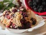 Speedy Blackberry Cobbler