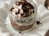 Unbelievable 2-Minute Microwave Chocolate Pudding in a Jar