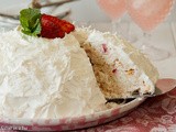 What To Do When Your Angel Food Cake Doesn’t Rise High Enough | Strawberry Snowball Cake