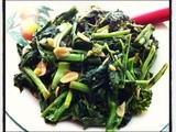 Garlicky Braised Rapini