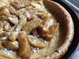 German Pancake with Brandied Apples