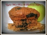 Blueberry & Wheat Bran Eggless Muffins