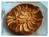 Eggless Marie-Helene's Apple cake from Dorie Greenspan