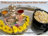 Happy Pongal and Makara Sankranti
